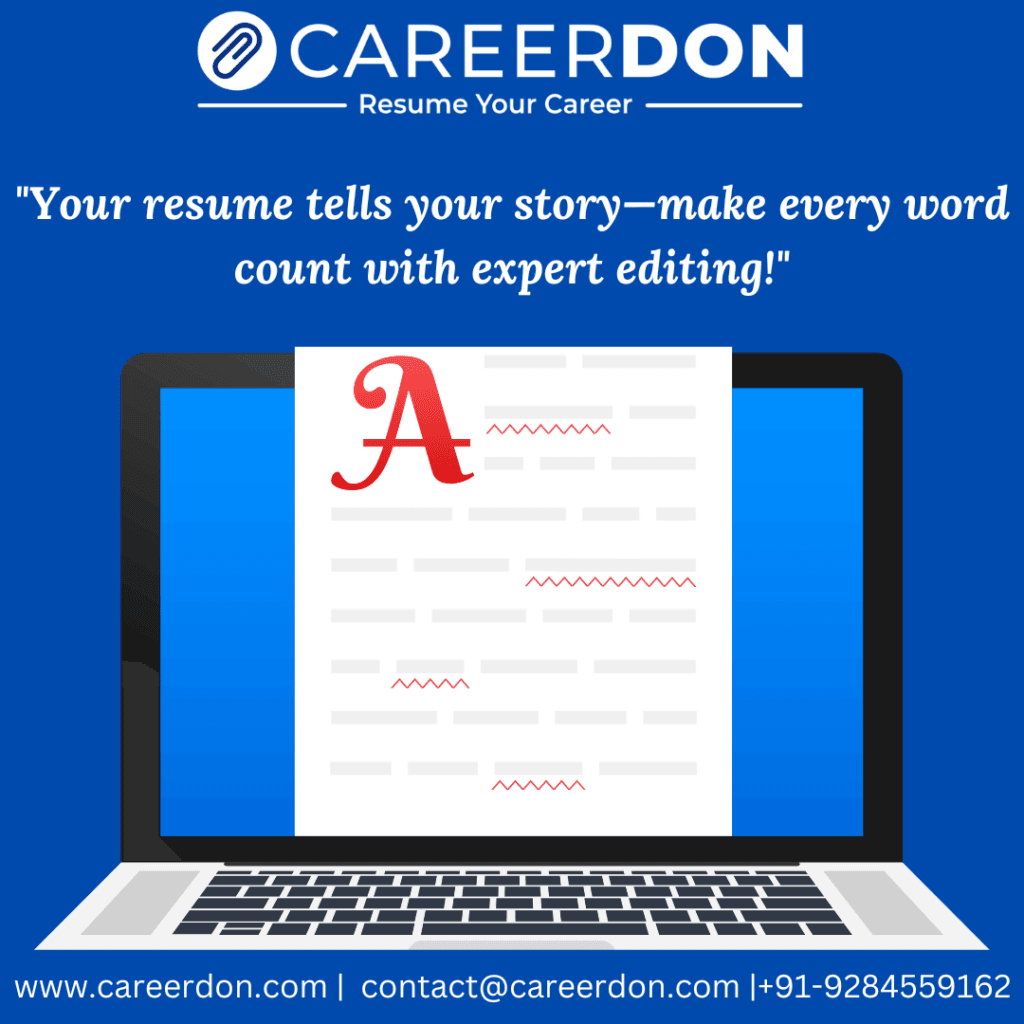Professional Resume Editing – Enhance Your Resume for Maximum Impact & Interview Success