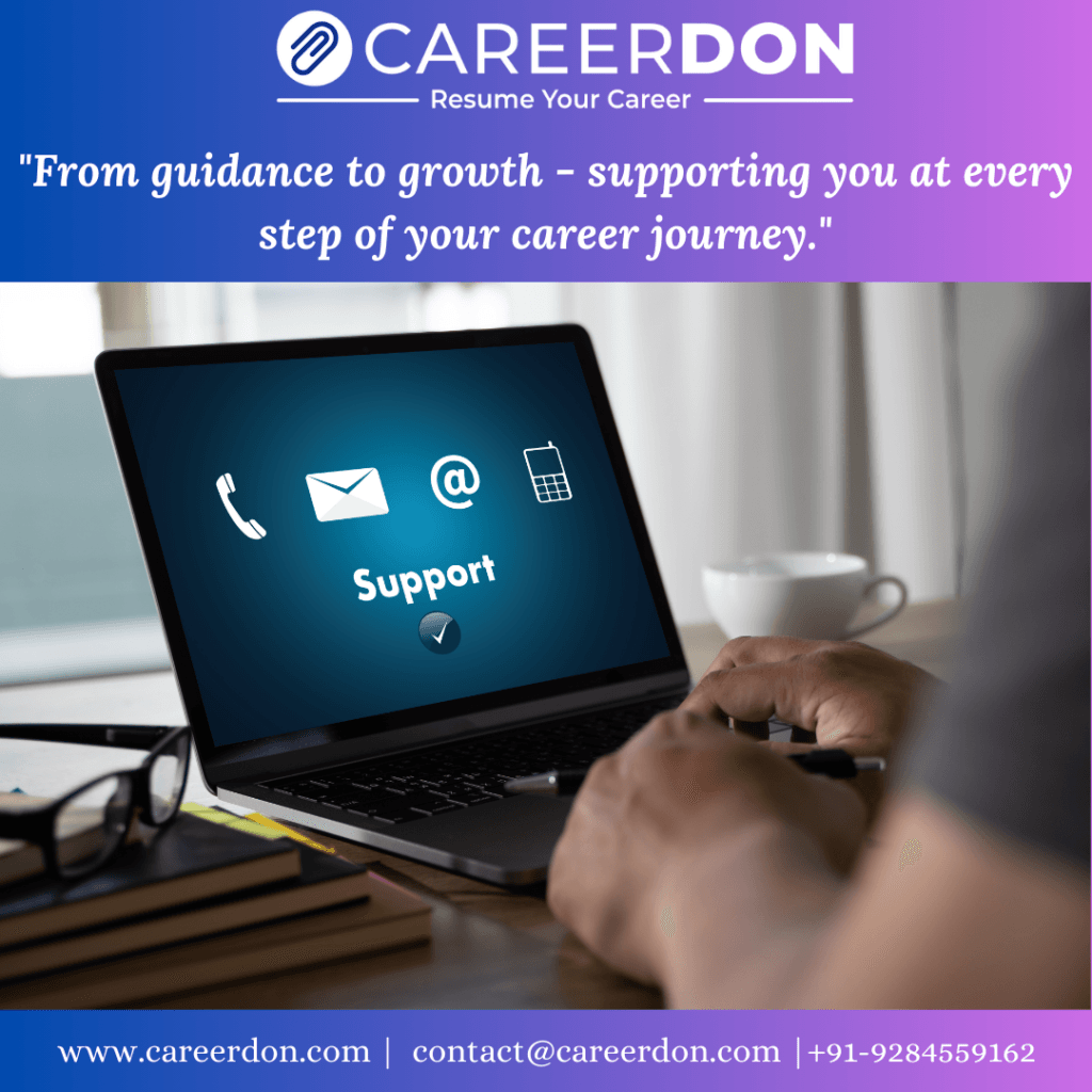 End-to-End Career Support – Ongoing Guidance for Skill Development & Job Success | CAREERDON