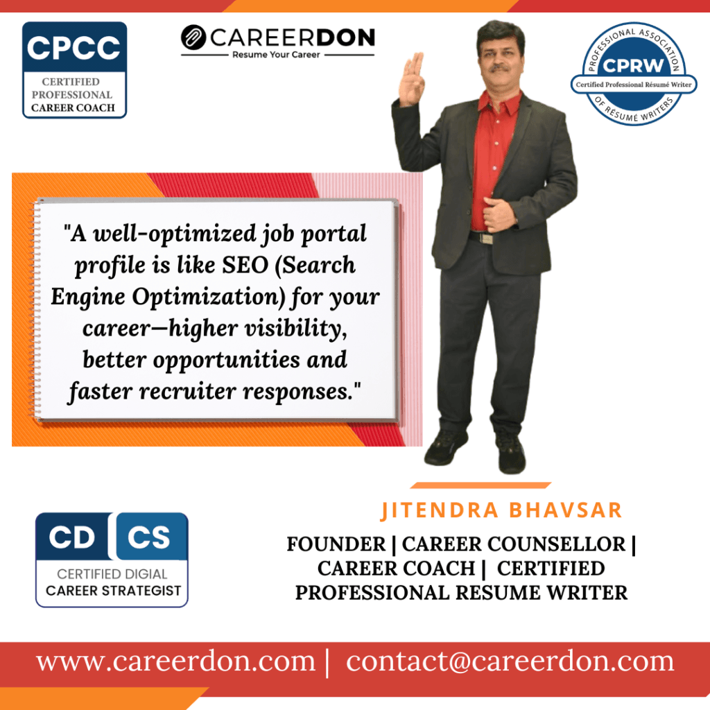 Job Portal Profile Optimization – Increase Visibility, Get Better Opportunities, and Attract Recruiters Faster | CAREERDON