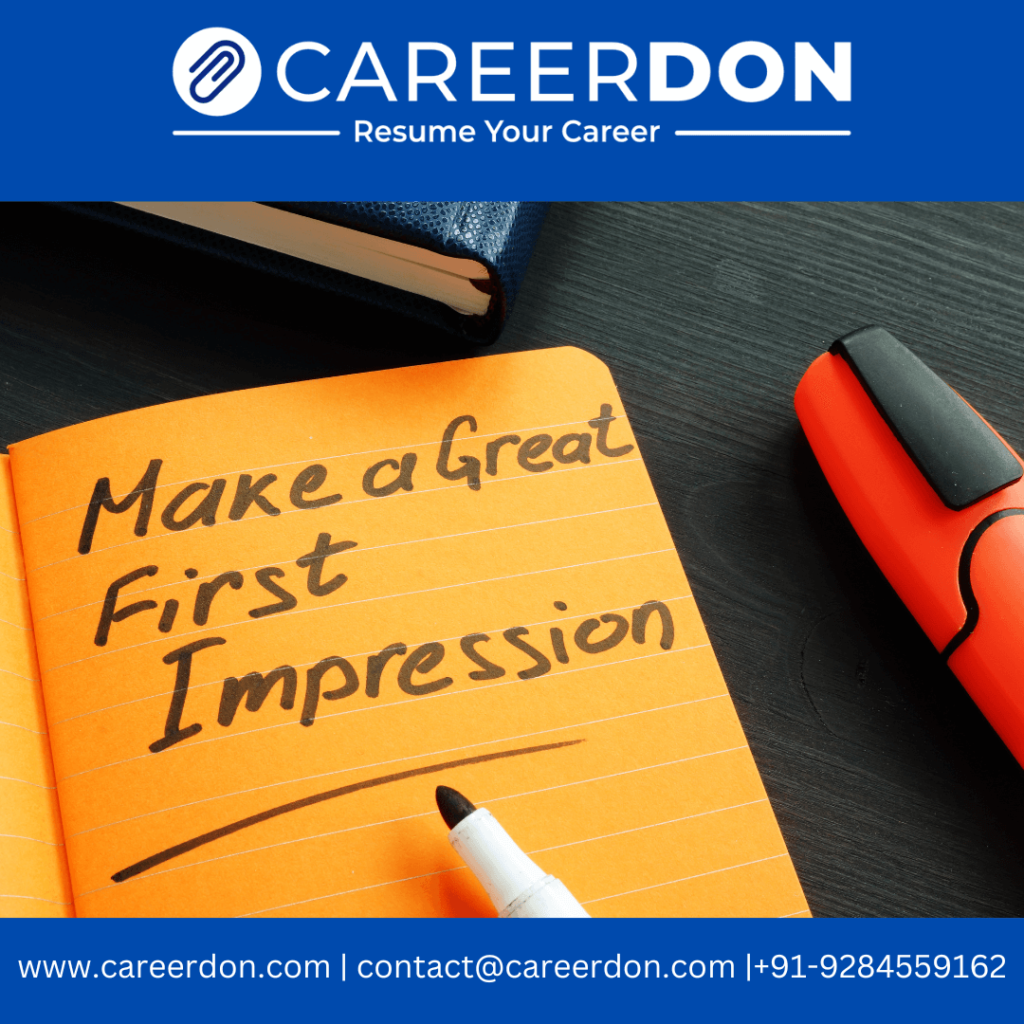 First Impressions Matter – Create a Standout Resume to Capture Recruiter Attention & Unlock Job Opportunities