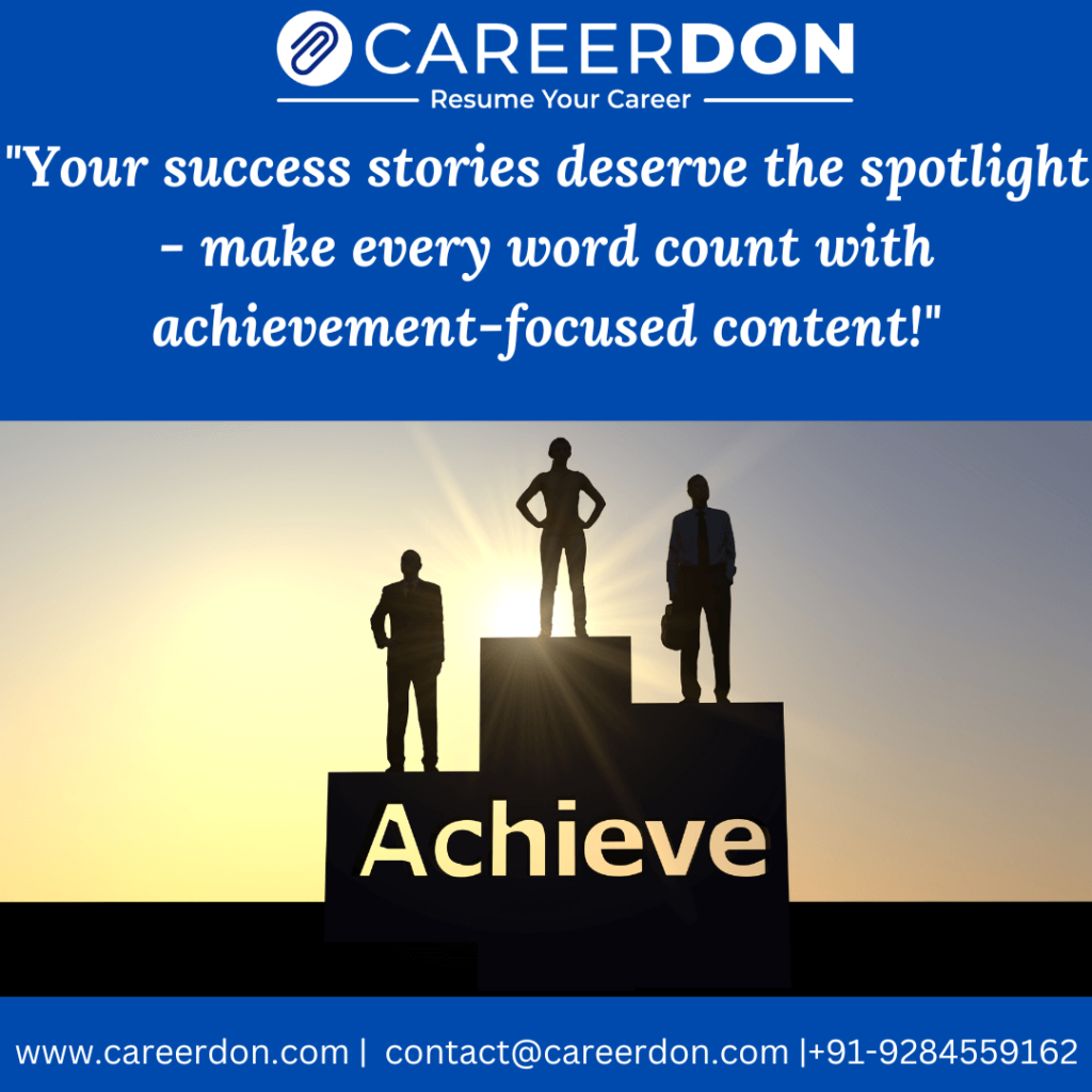 Achievement-Focused Cover Letter – Showcase Your Success & Stand Out in Job Applications