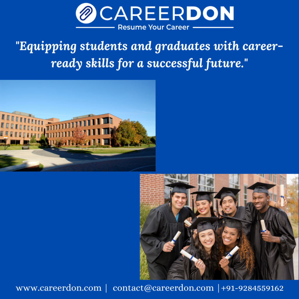 Career-Ready Resumes & Professional Development for Students & Graduates – Resume Writing, LinkedIn Optimization & Career Coaching | CAREERDON