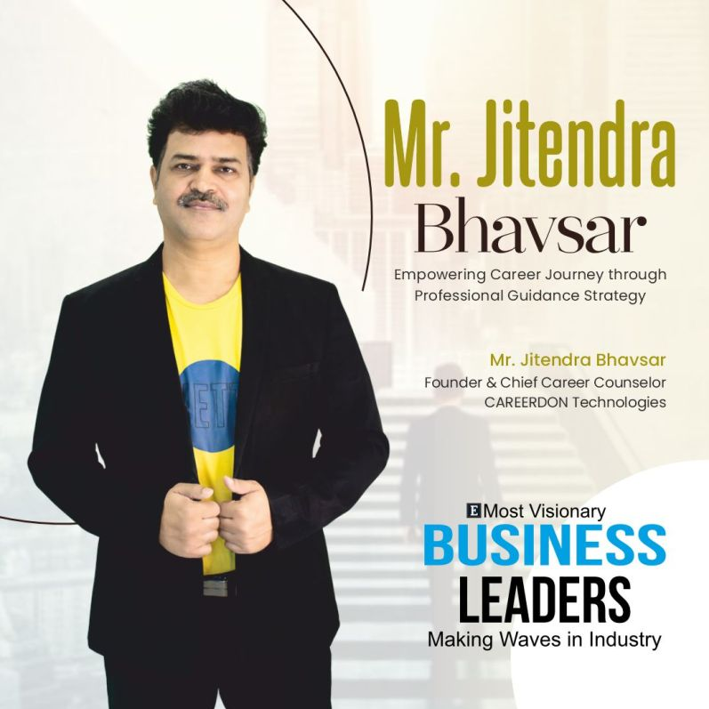 Jitendra Bhavsar – Featured in Enterprise Review Media for Career Counseling Excellence | CAREERDON