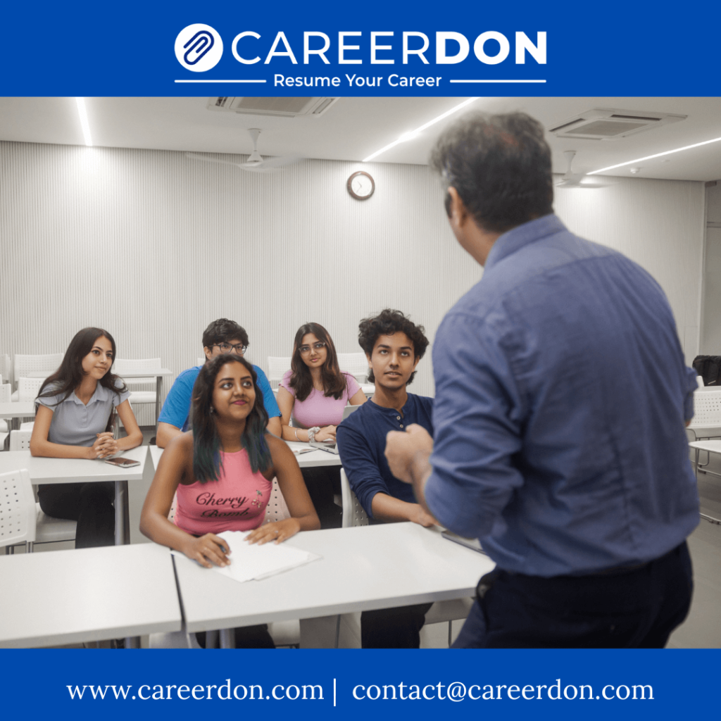 career readiness guidance for students in India H2: