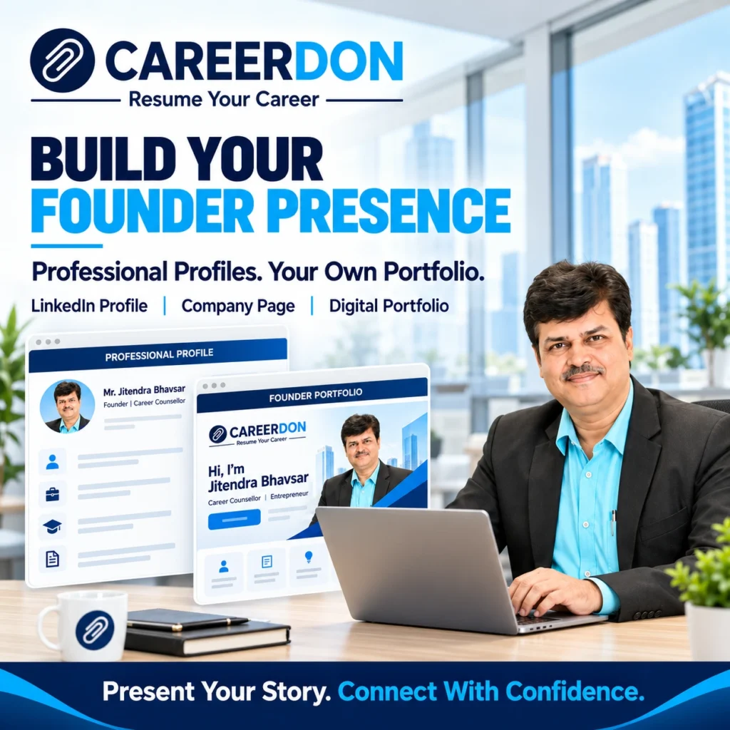 CAREERDON Founder Presence Showcase